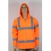 2079# Rain Jackets With "x" Reflective Tape